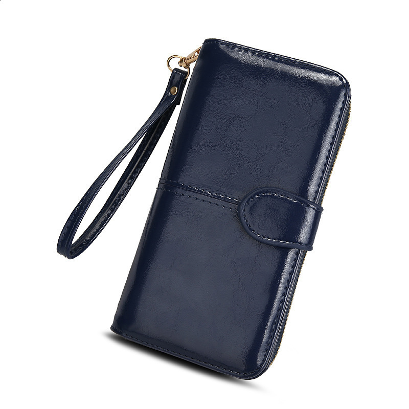 Pu Leather Women Wallets Women Purses Fashion Long Zipper Women's Wallet Money Coin Holder Female Long Purse Female Purse Zipper 211206