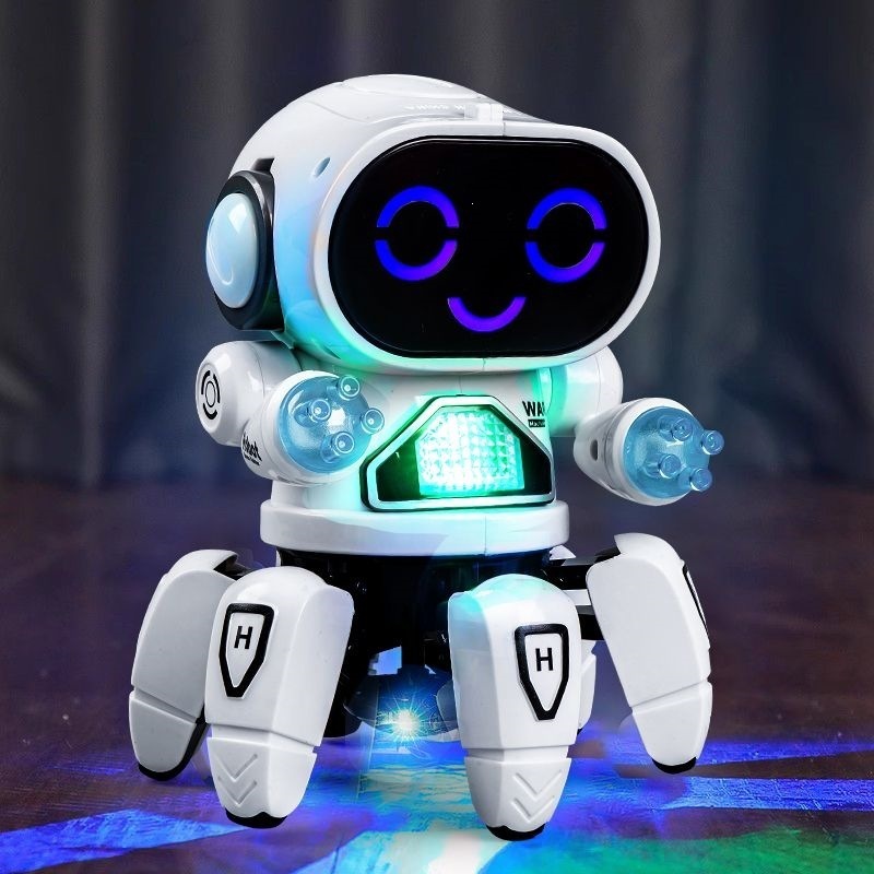 Funny Novelty Gags Music and Dance Toy Robot Childrens Sensory Toy Childrens Gift Electric Robot Doll Pet Baby Boy Girl 241105