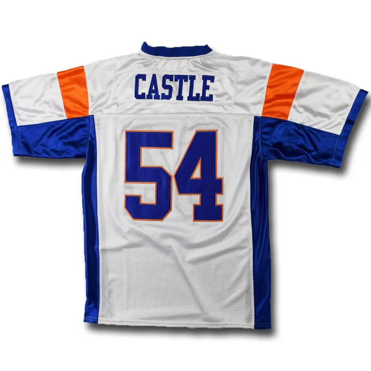Movie Jersey 54 Kevin Thad CASTLE 7 Alex MORAN 100 Stitched Football jerseys C2601015