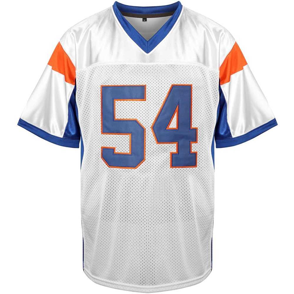 Movie Jersey 54 Kevin Thad CASTLE 7 Alex MORAN 100 Stitched Football jerseys C2601015