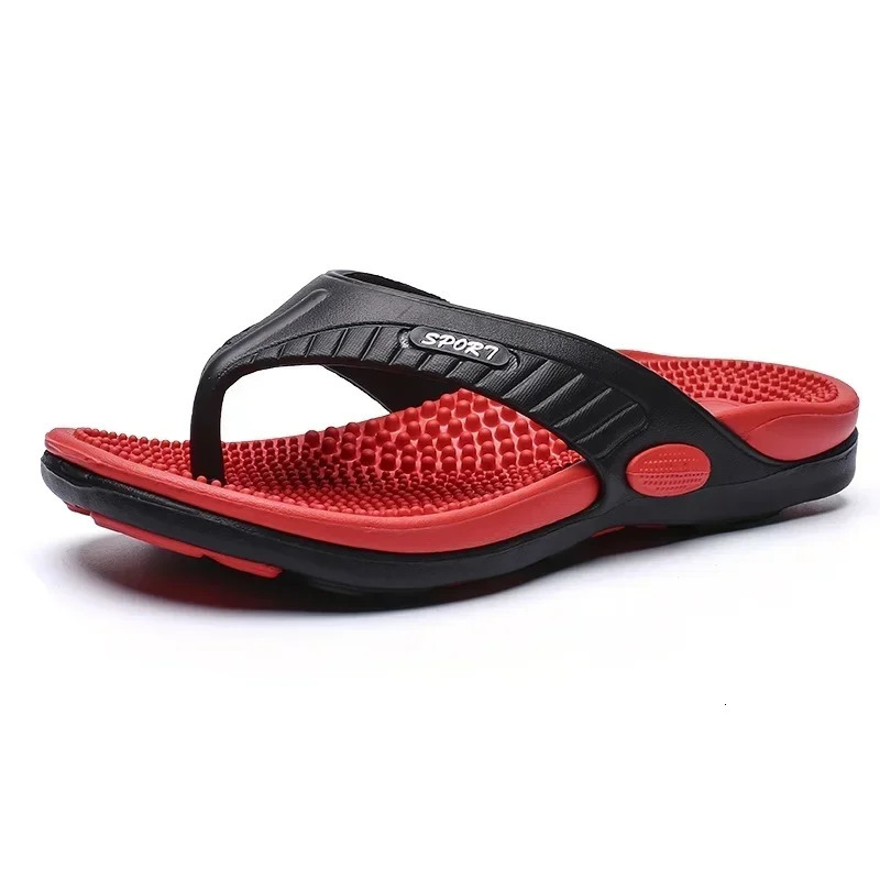 Massage Flip Flops for Men Summer Breathable Beach Shoes Sandals Men Flip Flops Breathable Plus Size Men Slippers 45 260625 - view 7