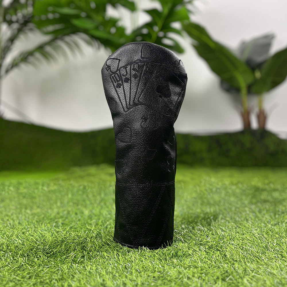 Kings and queens and knights Golf Club Wood Headcovers Driver Fairway Woods Hybrid Cover Pographing in kind fast delivery 250918