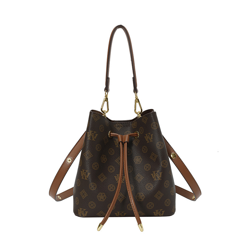 Designer bag Gutiko Women's Vintage Drawstring Bucket Women 2026 New Handheld Large Capacity High-end Feel Single Shoulder Crossbody Bag - view 6