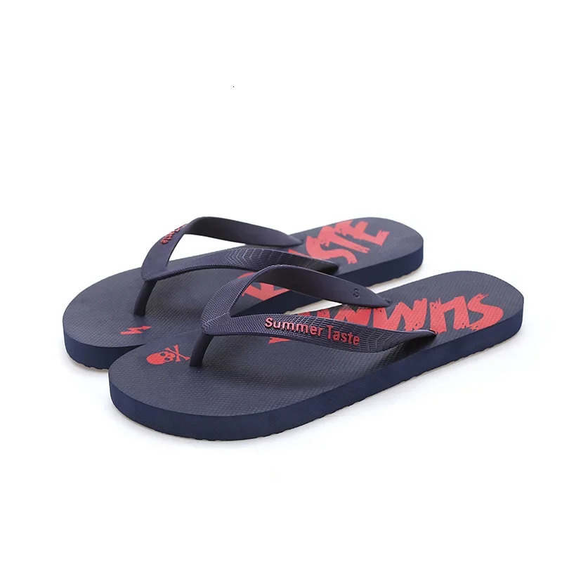 Flip-flops Mens Summer Soft Sole Non-slip Flip-flops Youth Leisure Beach Sandals Sandalias De Fiesta Elegantes 260625 - view 7