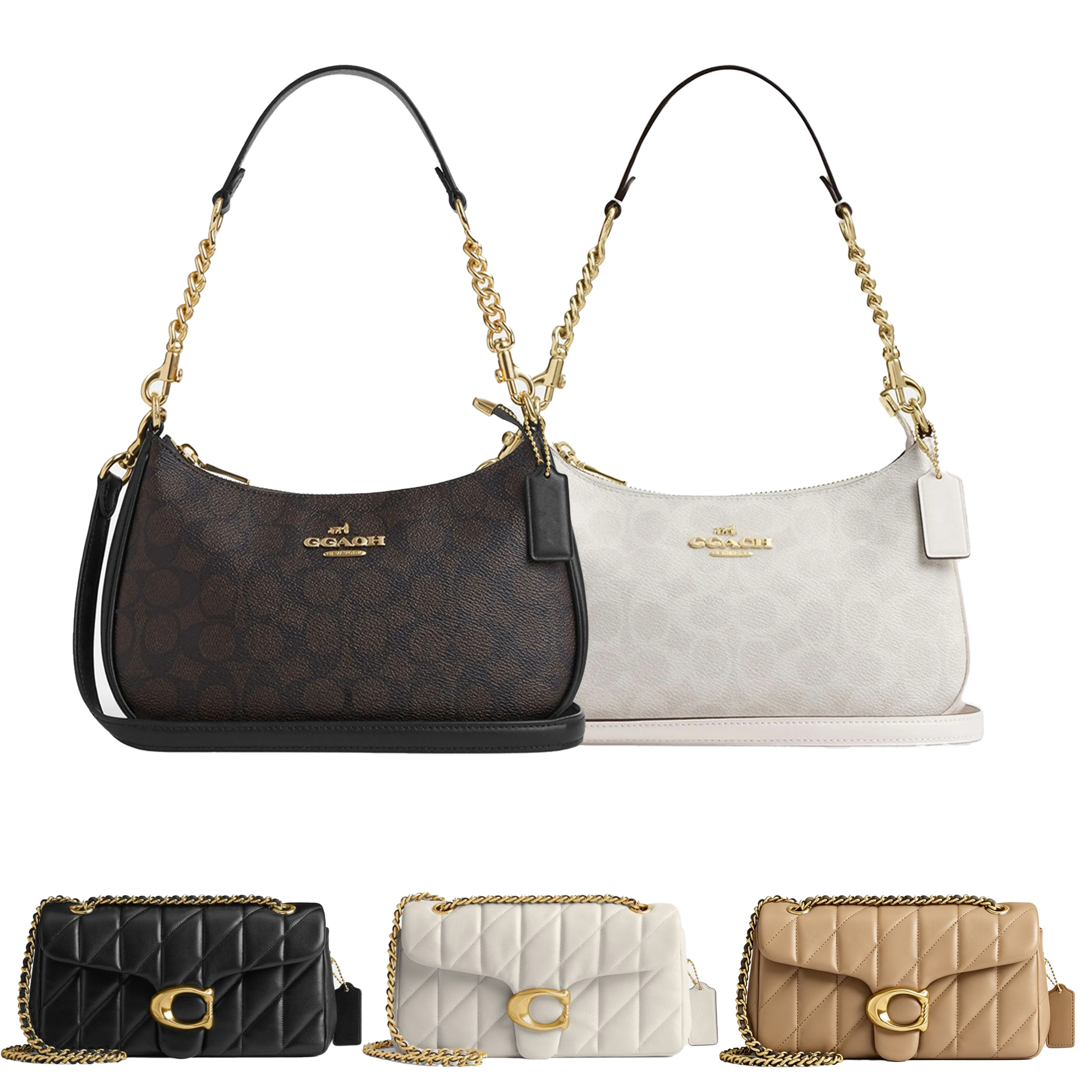 Designer Bags Teri Luxury Handbags Wallets Tote Bags Women's Shoulder Bags Crossbody Bags Solid-Color Bags Chain-Strap Bags Large-Capacity Fashion Bags Wallets
