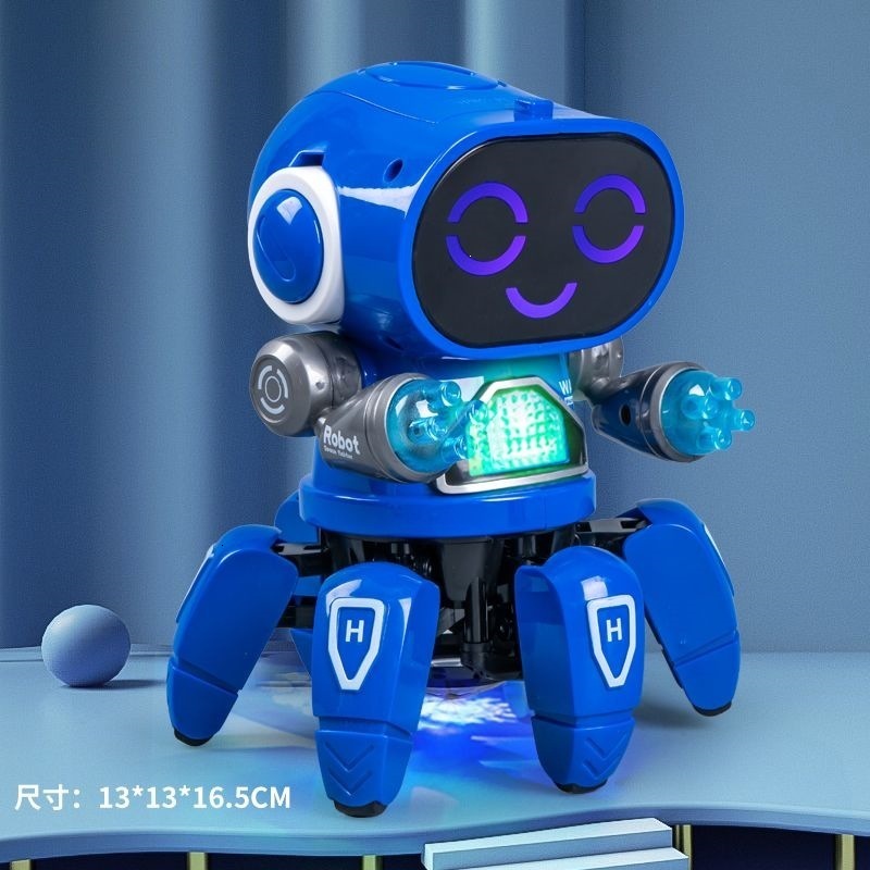 Funny Novelty Gags Music and Dance Toy Robot Childrens Sensory Toy Childrens Gift Electric Robot Doll Pet Baby Boy Girl 241105