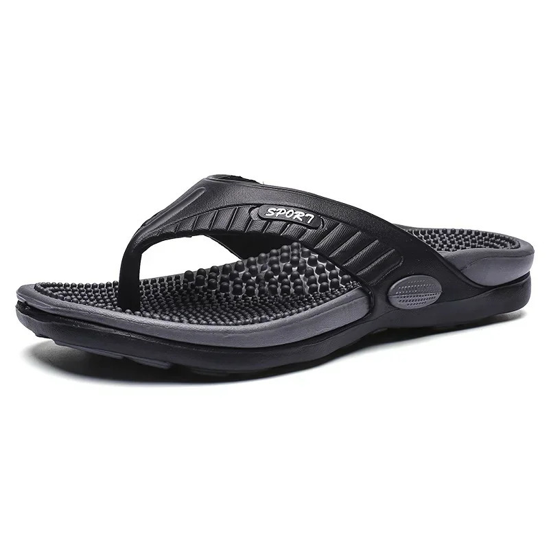 Massage Flip Flops for Men Summer Breathable Beach Shoes Sandals Men Flip Flops Breathable Plus Size Men Slippers 45 260625 - view 6