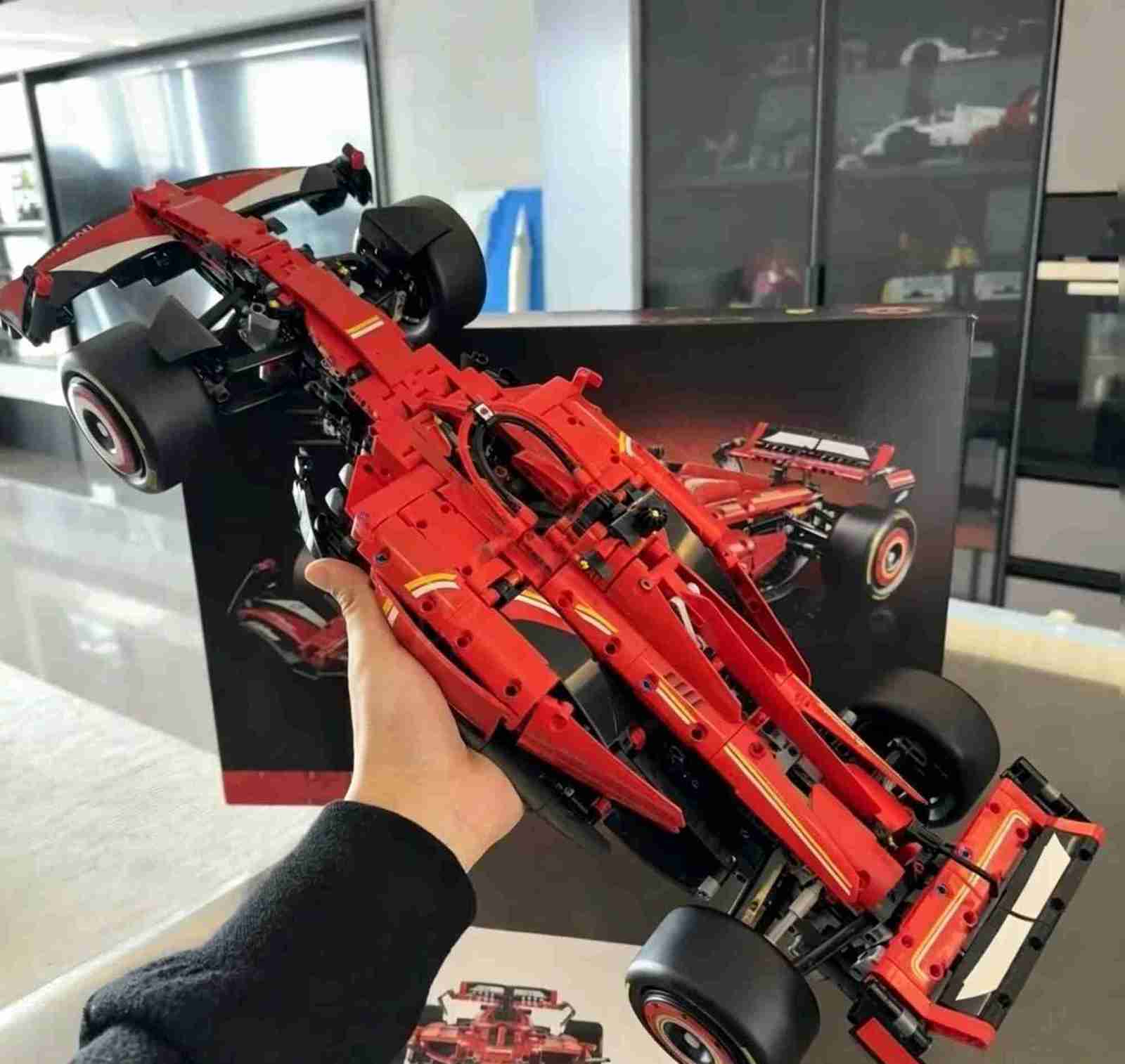 14 1361Pcs Technology Racing car Building Blocks 42207 Mechanical Group Bricks Assembly Model Toy Adults Gift Collection DecorT251126