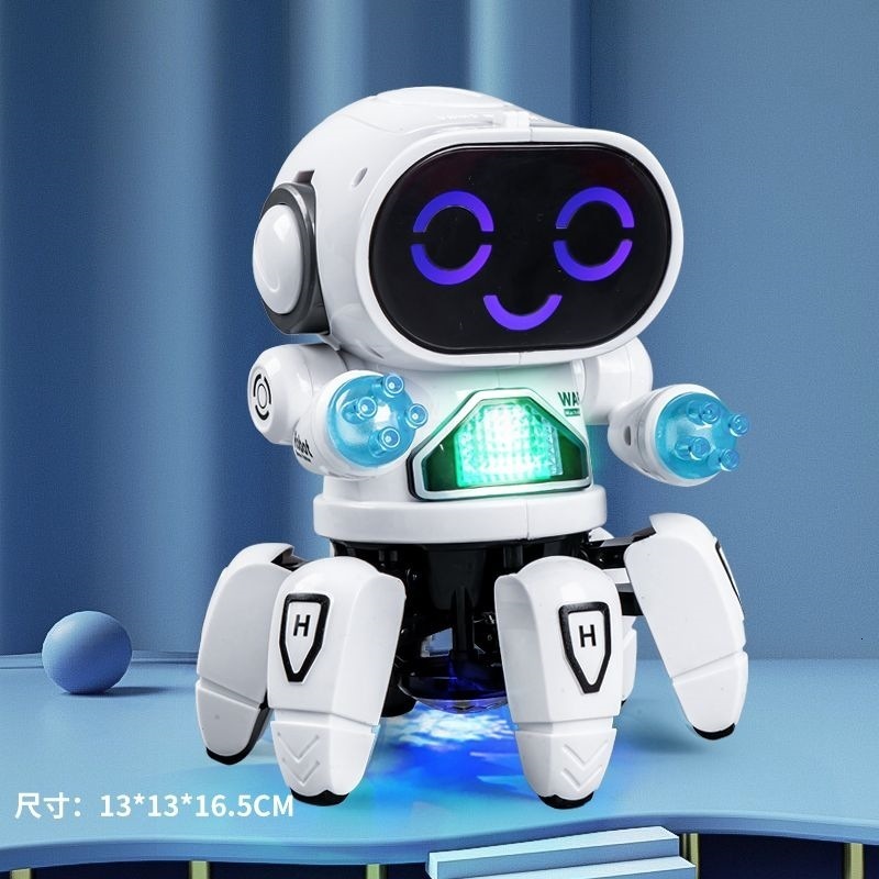 Funny Novelty Gags Music and Dance Toy Robot Childrens Sensory Toy Childrens Gift Electric Robot Doll Pet Baby Boy Girl 241105