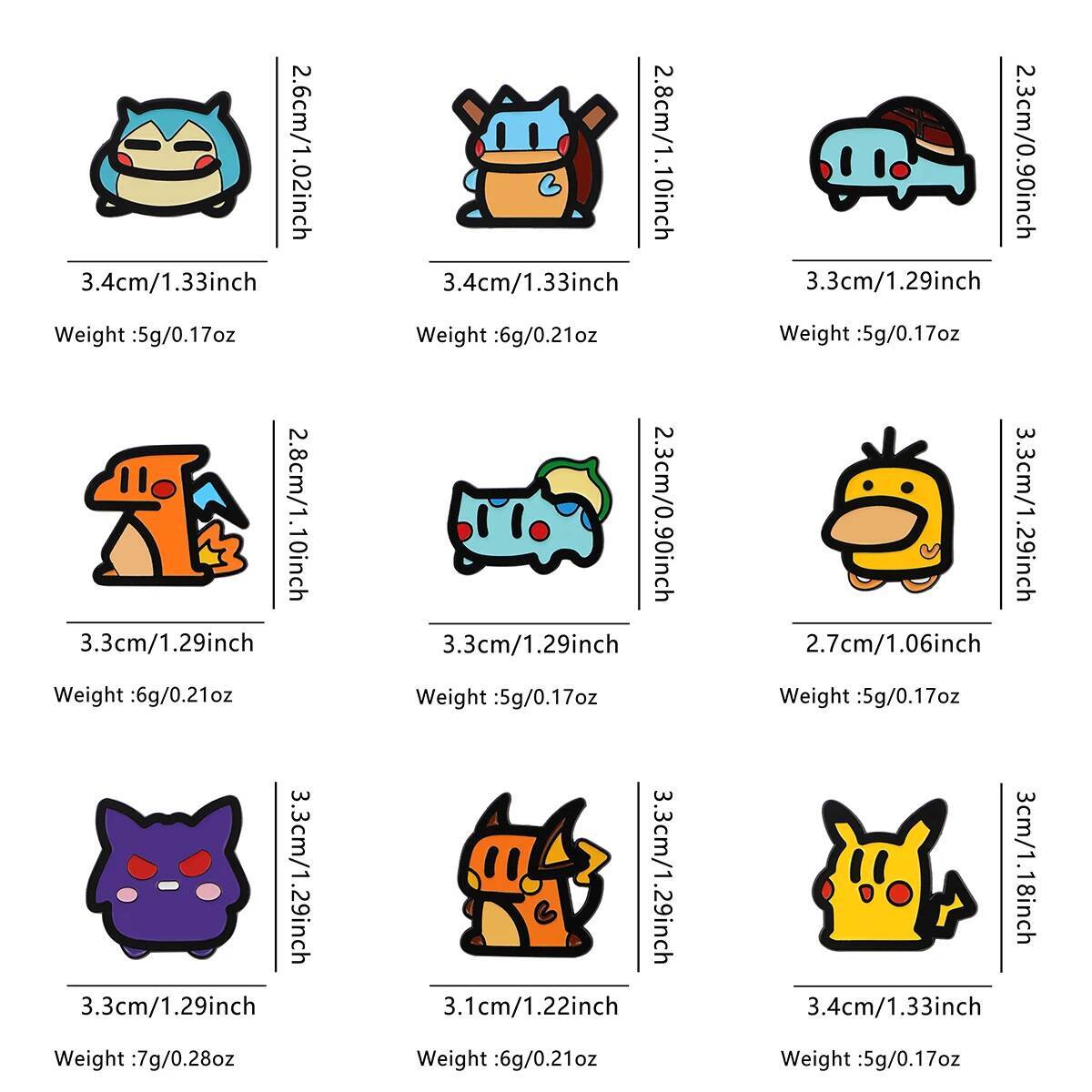 Japanese Anime Elf Enamel Cool Animal Brooches for Women Lapel Pin Badges on Backpack Clothing Accessories Jewelry Gifts - view 8
