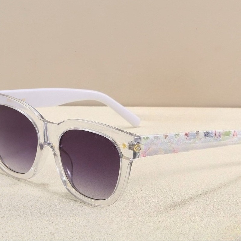 Fashionable Accessories Sunglasses Square-framed Sun Glasses Luxurious High-quality UV-protective Sunglasses