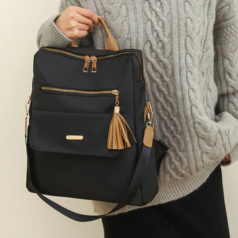 Neutral Style Backpack Is Suitable for Daily Commuting Traveling and School Use It a DoubleShoulder Bag Students y260611 - view 7