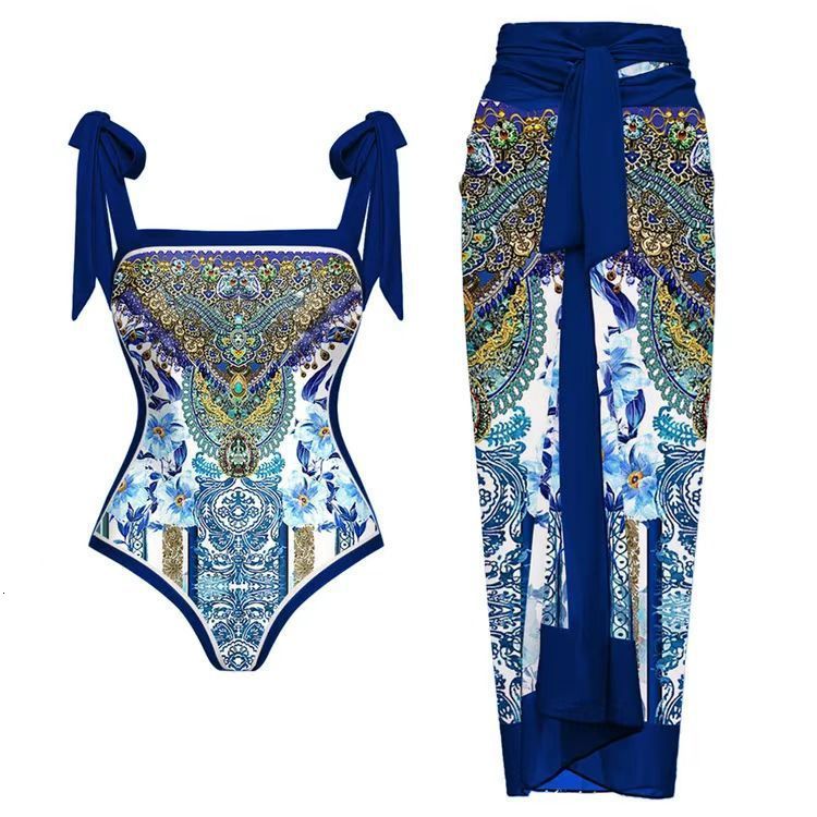 2025 OnePiece Conservative TummyCovering Beach Spring Swimsuit ThreePiece French Bikini 250219
