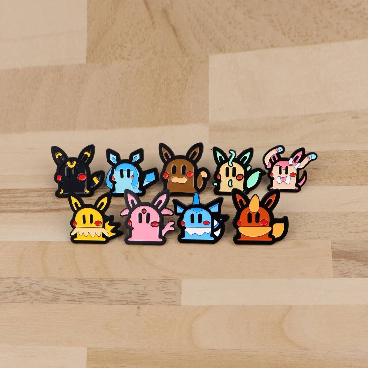 Japanese Anime Elf Enamel Cool Animal Brooches for Women Lapel Pin Badges on Backpack Clothing Accessories Jewelry Gifts - view 9