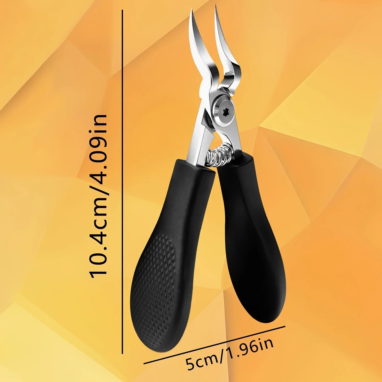 Professional HeavyDuty Steel Toenail Clipper with Serrated Blade For Thick Ingrown Nails Durable Trimmer for Men 260615 - view 6