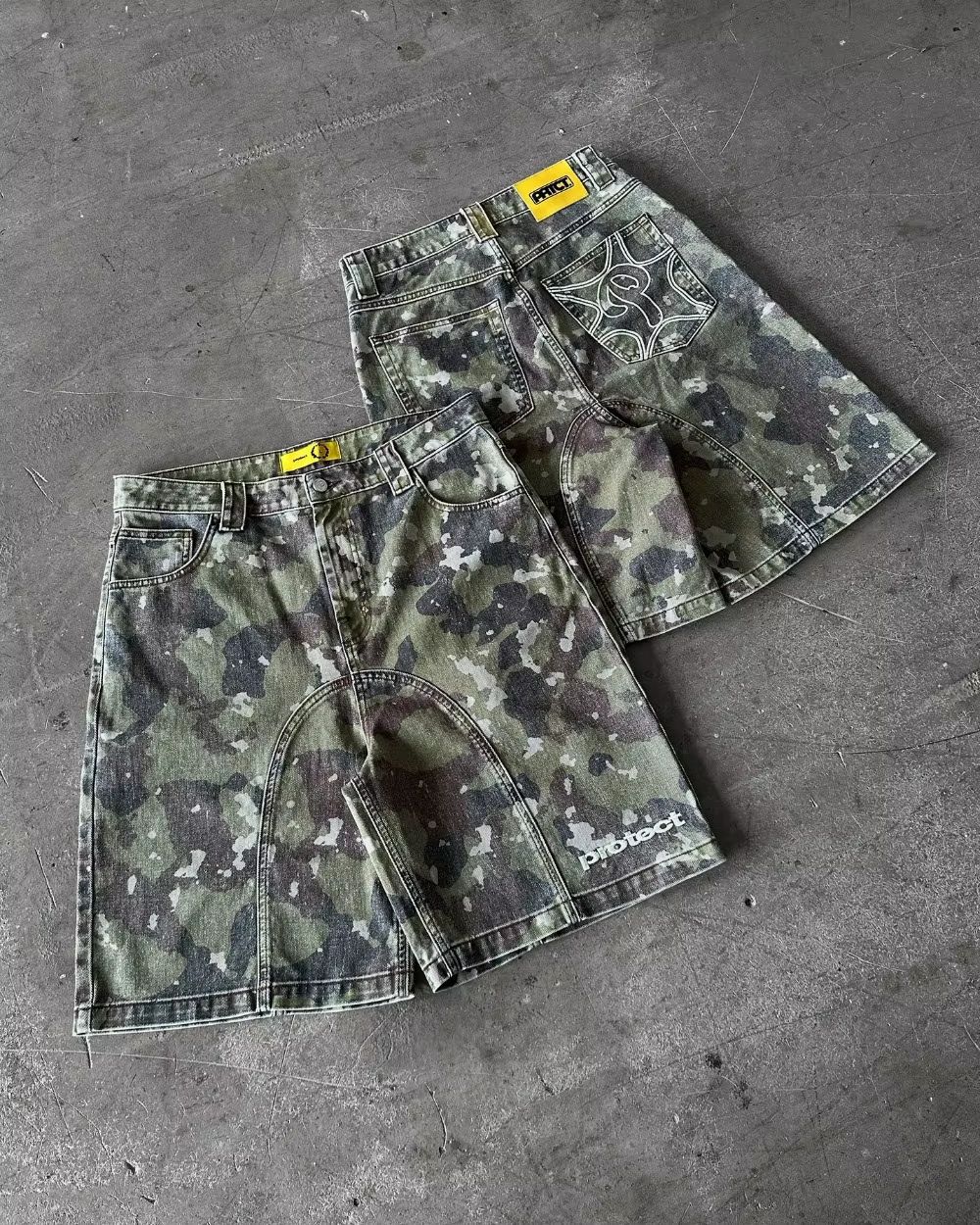 Men's Shorts Mens Jeans Men Denim Pants Short Streetwear Hip Hop High Street Casual Cargo Boy Designer