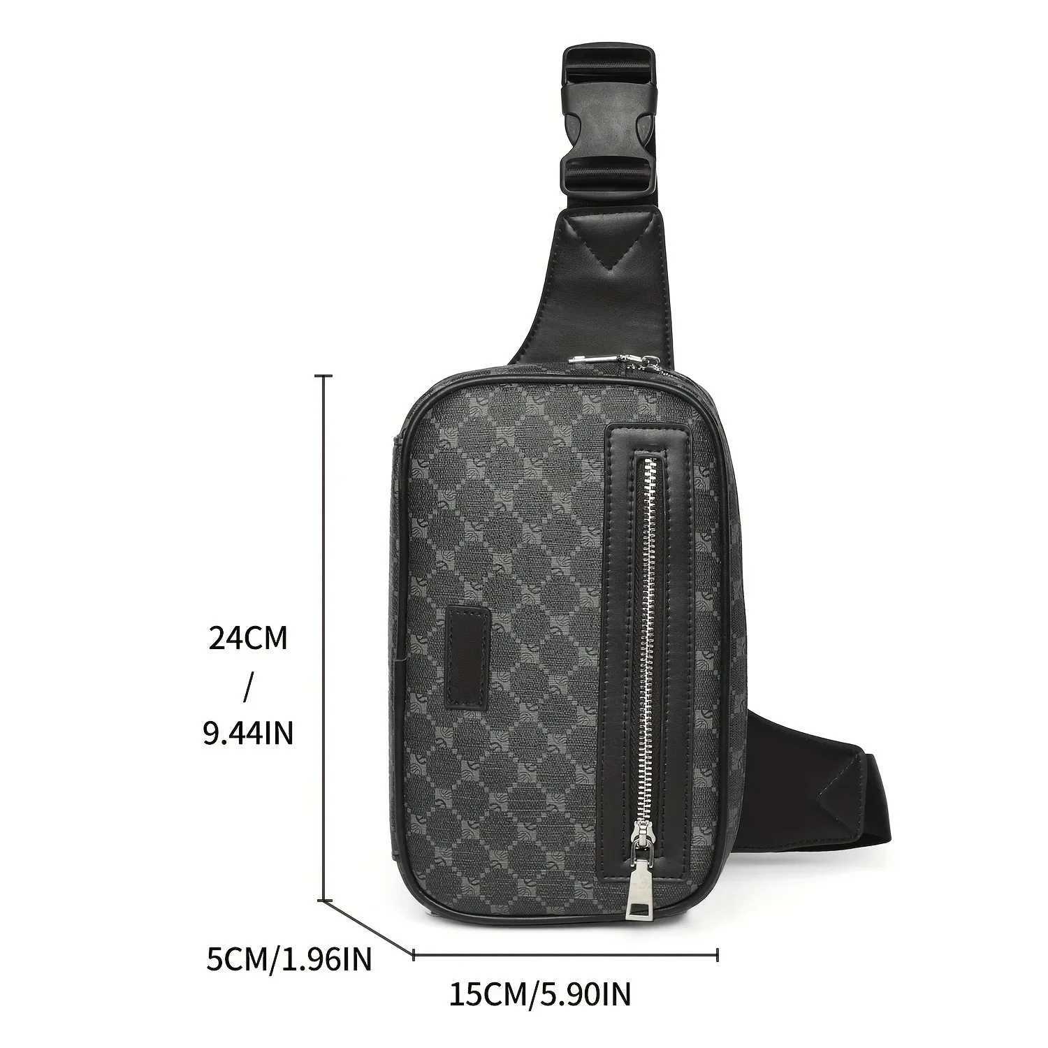 Fashion Luxury Chest Bag Women Retro Printing Waist Bag Men Shoulder Bag Male Chest Bags Handbags Crossbody Messenger Back BagsT260618 - view 3