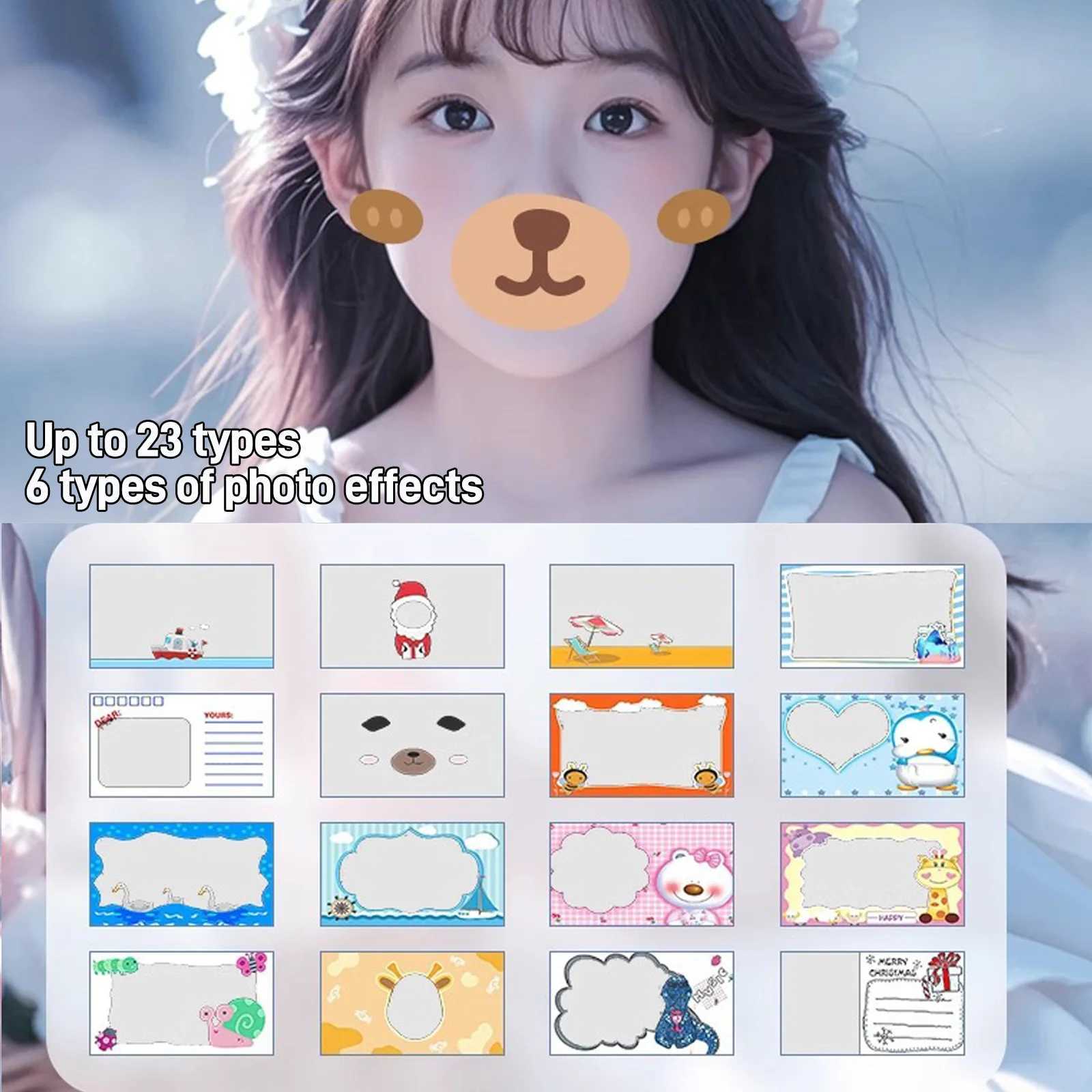 Kids Instant Photo Camera Color Printing Camera 1080P Thermal Print Toys Camera Print Photo Video Games Music Children Gift 32GB L261017 - view 5