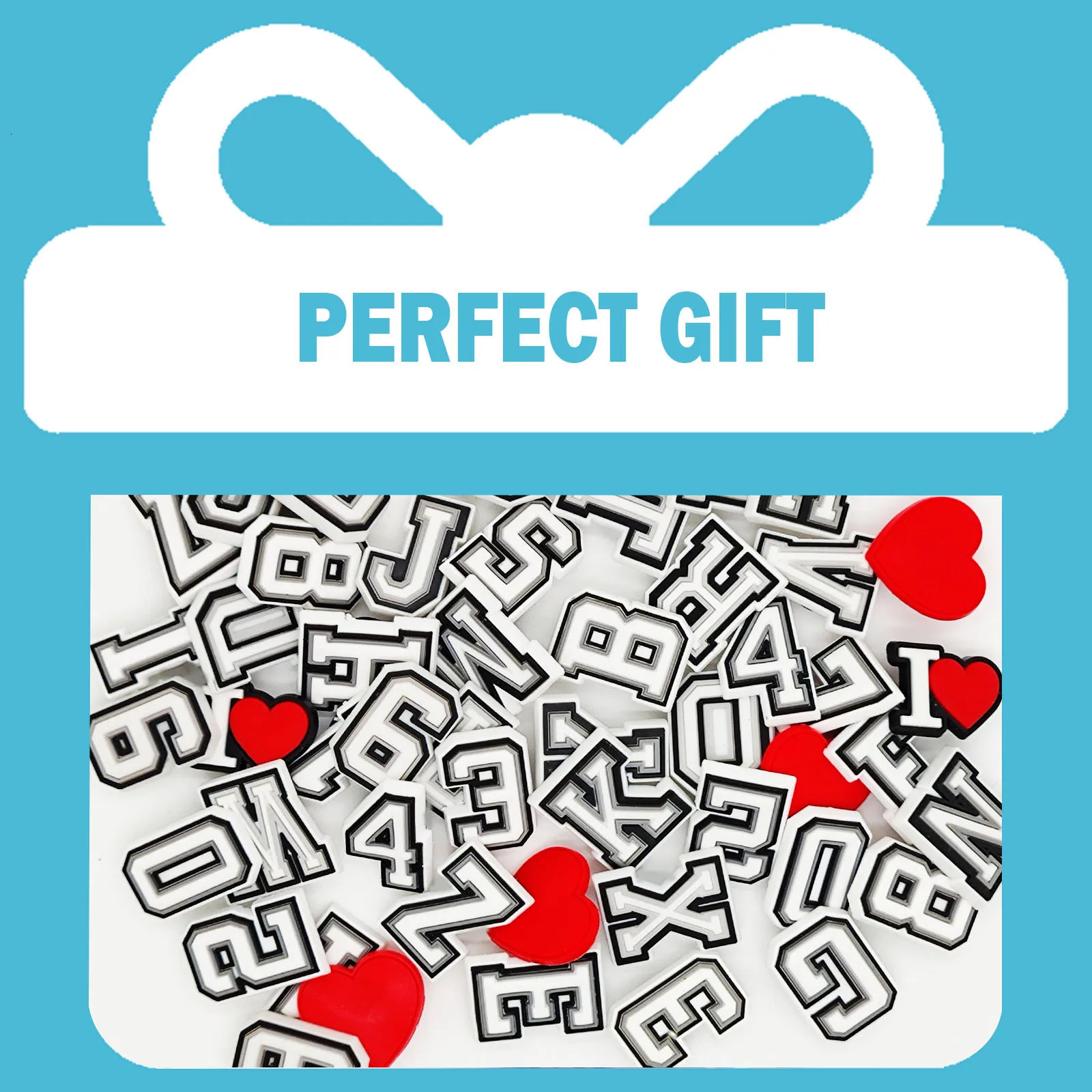 3978Pcs Alphabet Letter Series Shoe Charms For Croc DIY Decoration Premium Quality Charms Accessories for Beach Bag 260617 - view 7