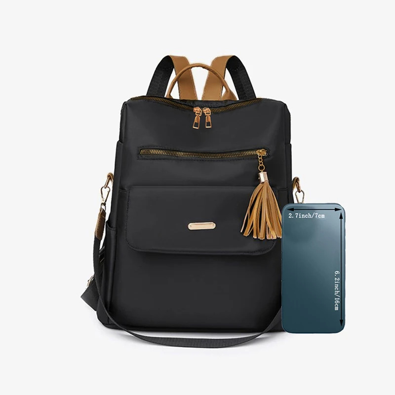 Neutral Style Backpack Is Suitable for Daily Commuting Traveling and School Use It a DoubleShoulder Bag Students y260611 - view 4