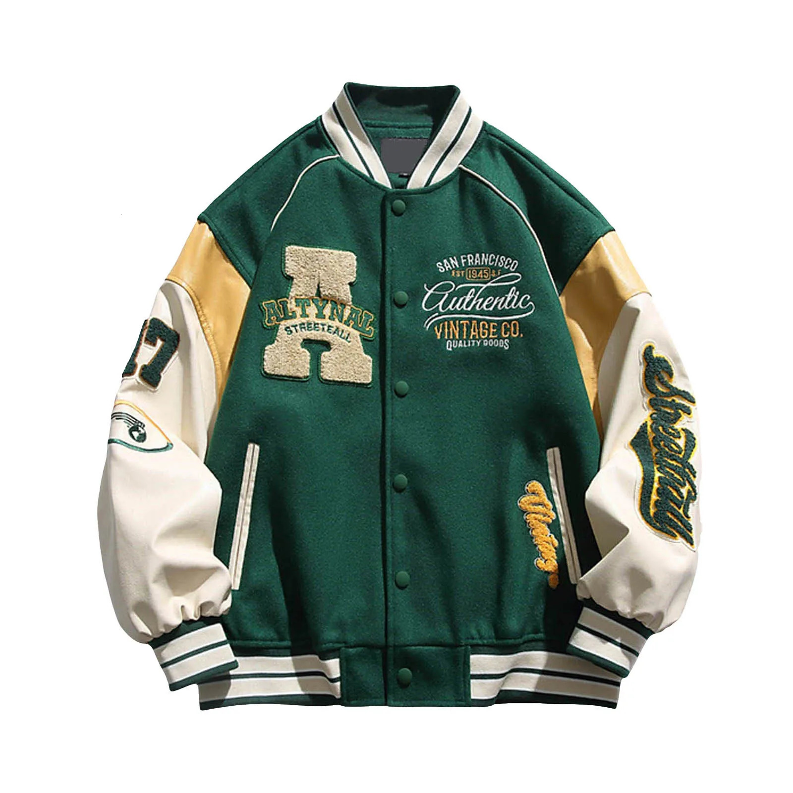 Men Women Vintage Bomber Jacket Boy Harajuku Varsity Baseball Jackets Korean Fashion College Uniform Oversized Y2k Street Coats 260707