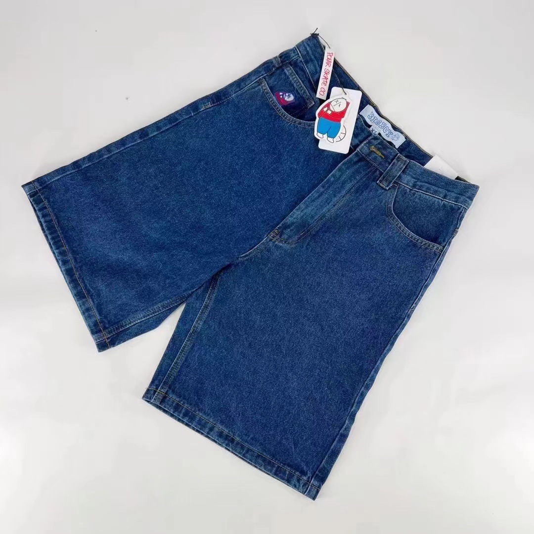 Men's Shorts Mens Jeans Men Denim Pants Short Streetwear Hip Hop High Street Casual Cargo Boy Designer