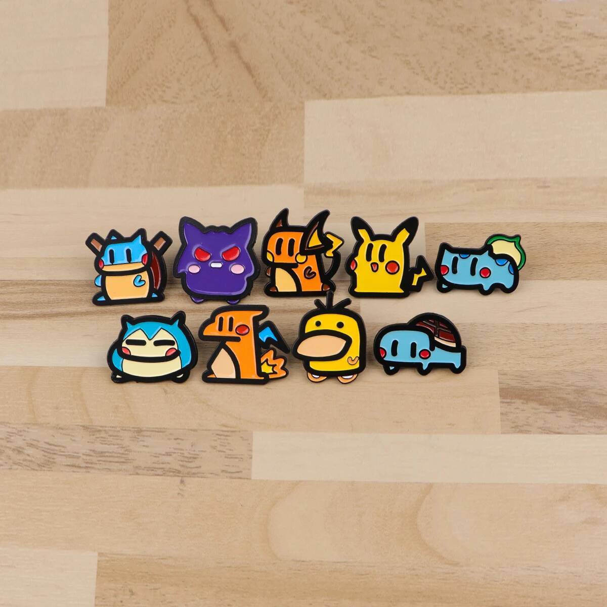 Japanese Anime Elf Enamel Cool Animal Brooches for Women Lapel Pin Badges on Backpack Clothing Accessories Jewelry Gifts - view 6