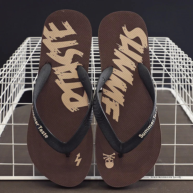 Flip Flops Slippers Men Summer Anti-skid Outdoor Casual Light Beach Sandals Household Slipper Students Slides Pantuflas Hombre 260625 - view 3