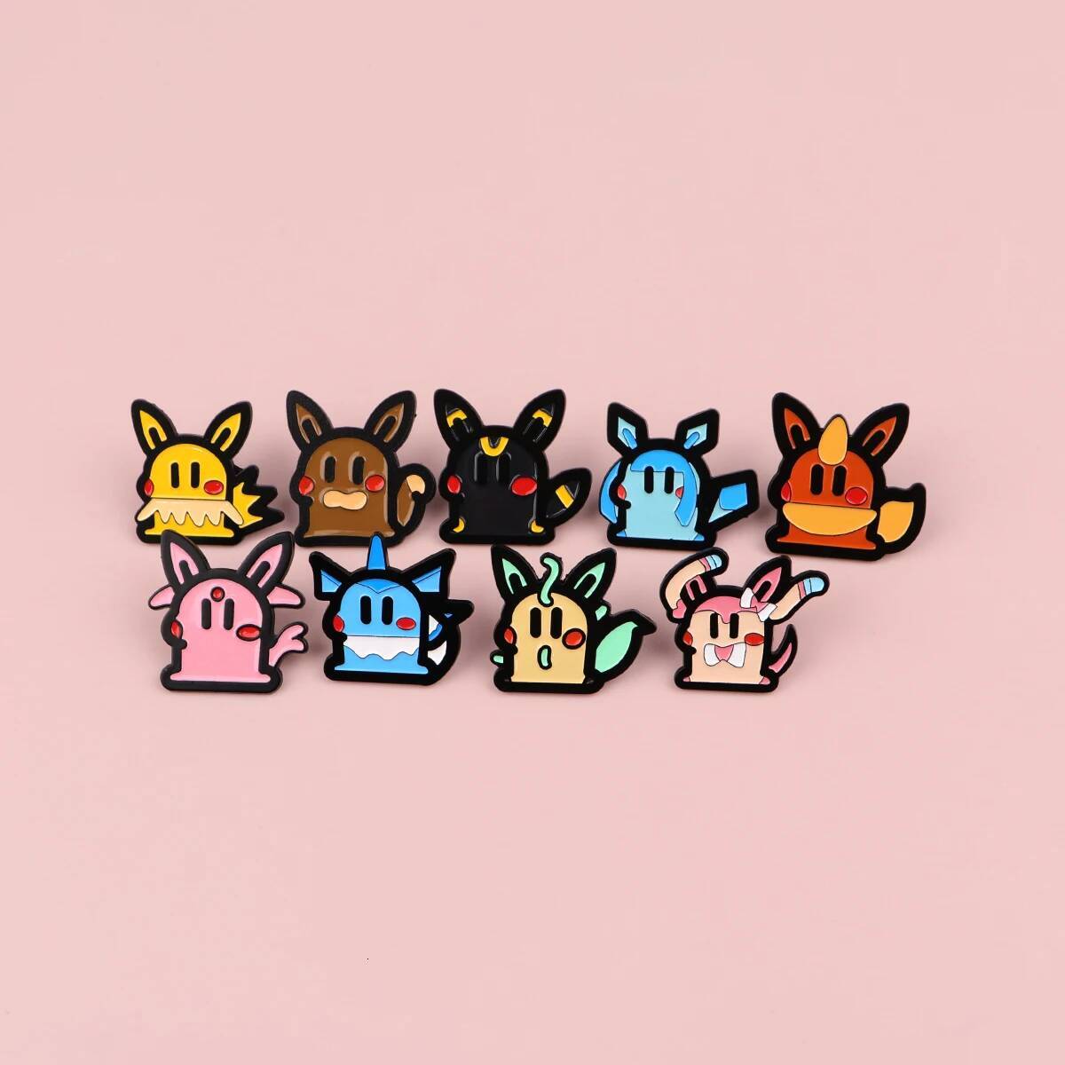 Japanese Anime Elf Enamel Cool Animal Brooches for Women Lapel Pin Badges on Backpack Clothing Accessories Jewelry Gifts - view 4