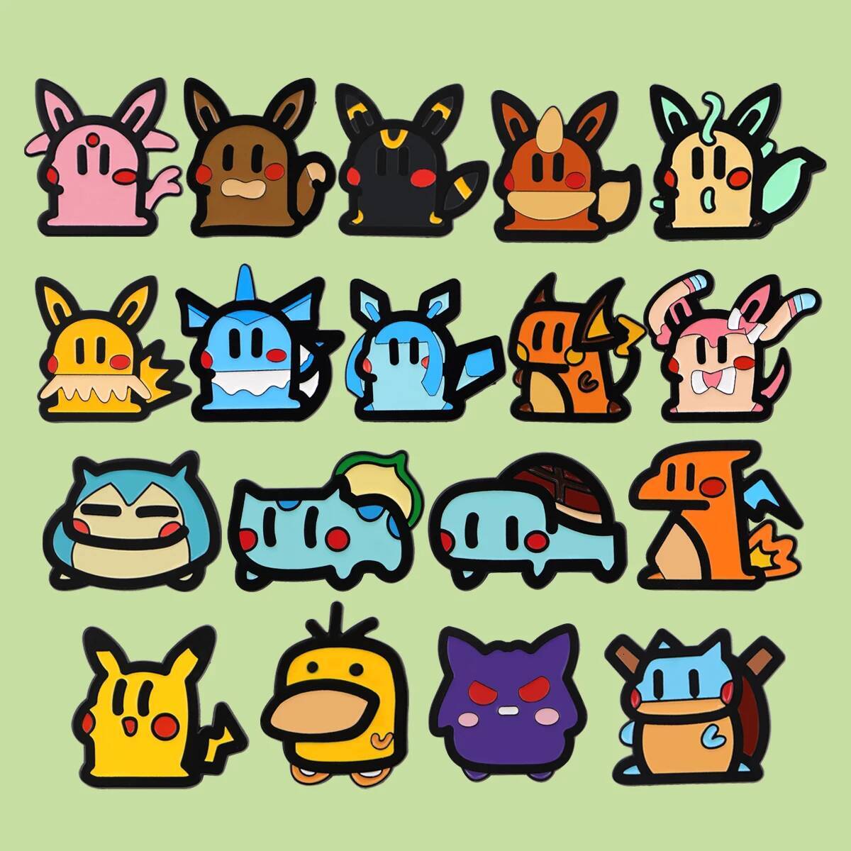 Japanese Anime Elf Enamel Cool Animal Brooches for Women Lapel Pin Badges on Backpack Clothing Accessories Jewelry Gifts