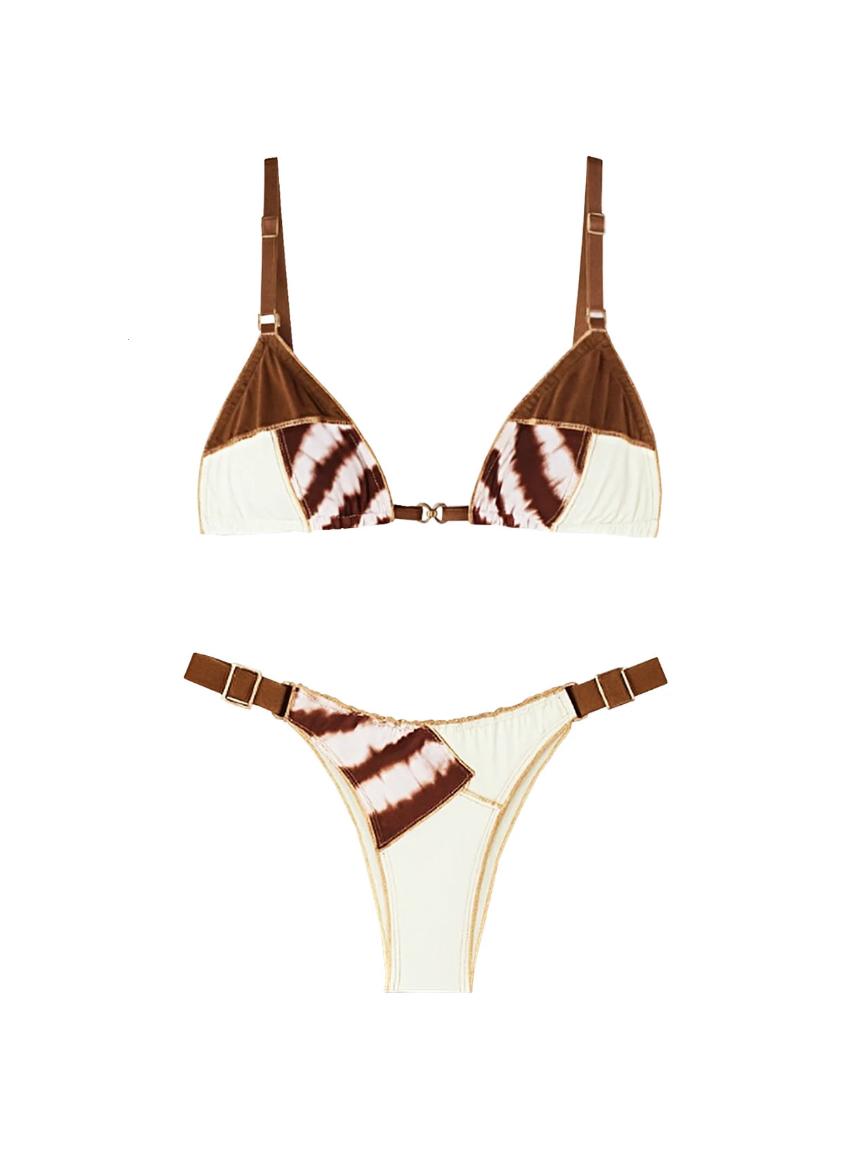 Micro Bikinis 2025 Sexy Women Swimsuit Swimwear Female Thong Bikini Set Biquini Bathing Suit Print Swimming Suits Beachwear 260615 - view 3