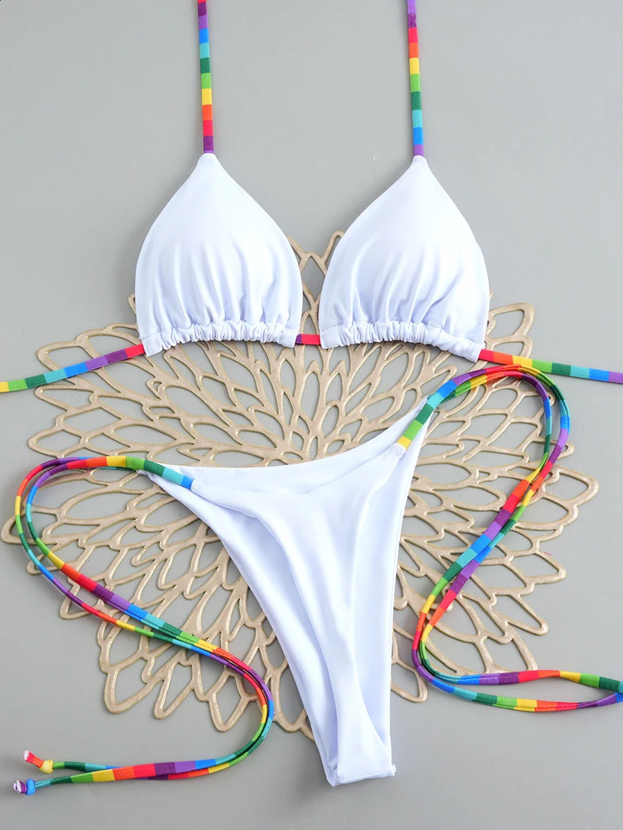 2026 Sexy Micro Bikini Set Swimsuit Thong Female Bathing Brazilian Women Swimwear Biquini Suit Up Bikinis Mujer y260615 - view 5