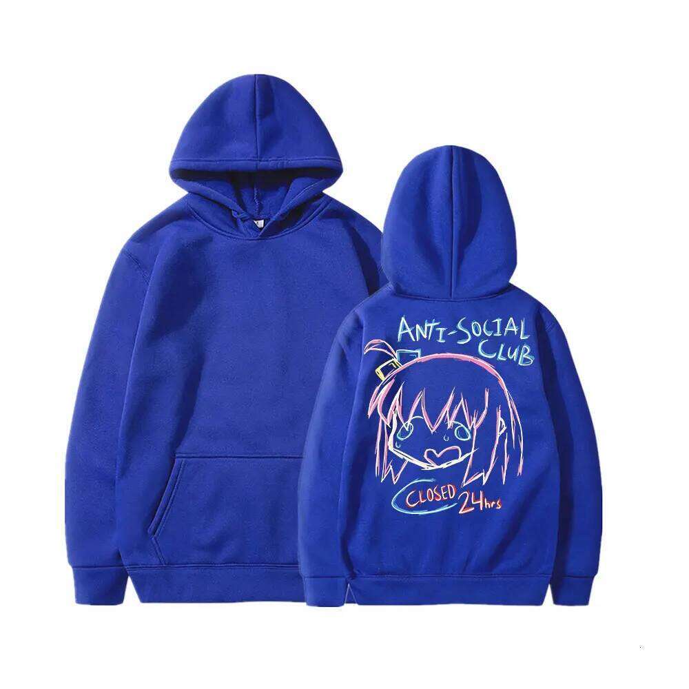 Bocchi The Rock Printing Zipper Hoodie Men Women Casual Personality Hooded Jacket Zip Up Hoodies Sweatshirts - view 4