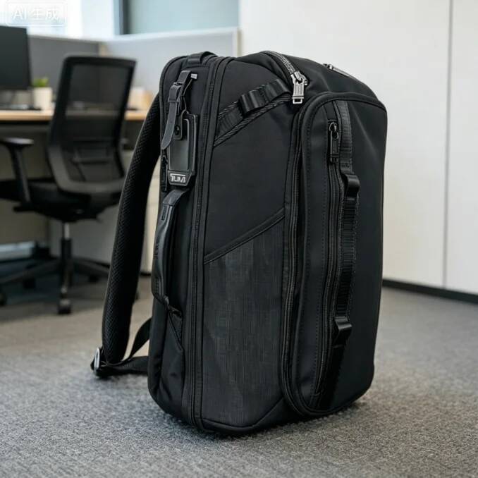 Large Capacity Travel Laptop Bag Ballistic Nylon Business Backpack For Men - view 3