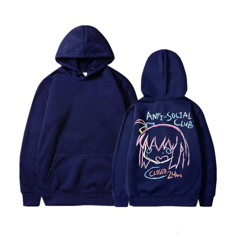 Bocchi The Rock Printing Zipper Hoodie Men Women Casual Personality Hooded Jacket Zip Up Hoodies Sweatshirts - view 7