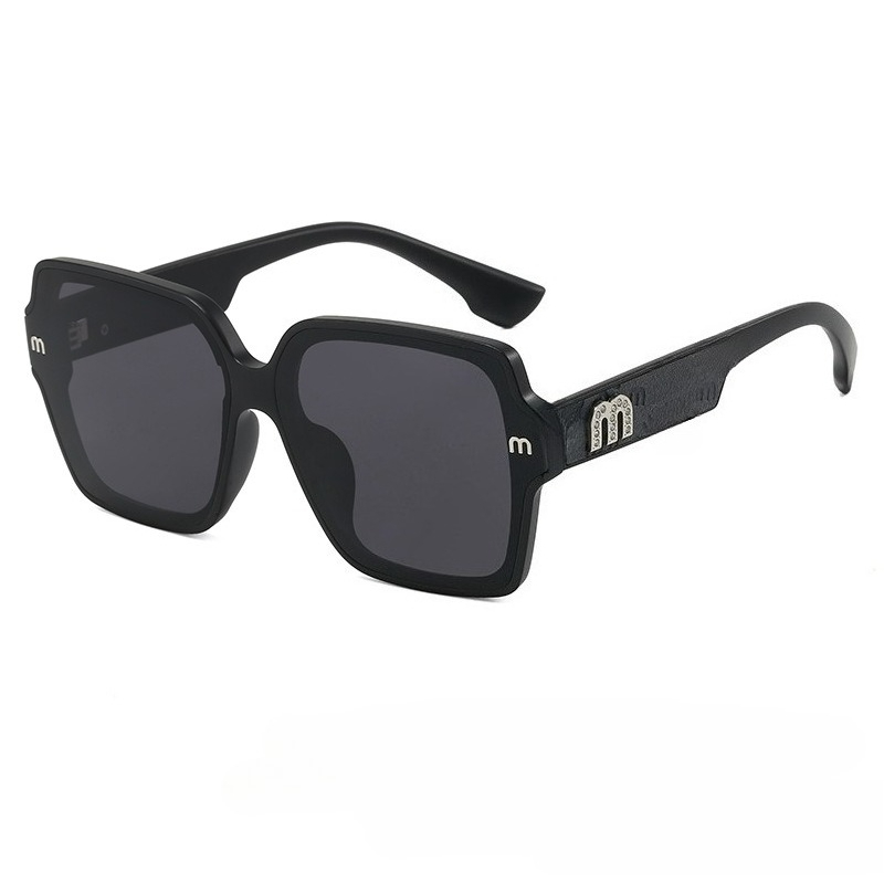 Luxury-sleek Large-frame Sunglasses High-quality Sunglasses Fashionable and Versatile Sunglasses