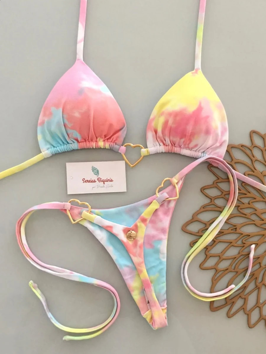 2026 Sexy Micro Bikini Set Swimsuit Thong Female Bathing Brazilian Women Swimwear Biquini Suit Up Bikinis Mujer y260615 - view 3