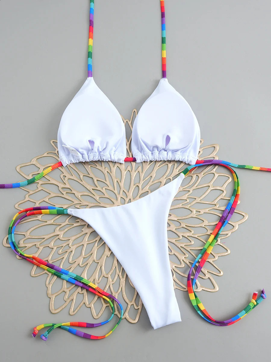 2026 Sexy Micro Bikini Set Swimsuit Thong Female Bathing Brazilian Women Swimwear Biquini Suit Up Bikinis Mujer y260615 - view 6