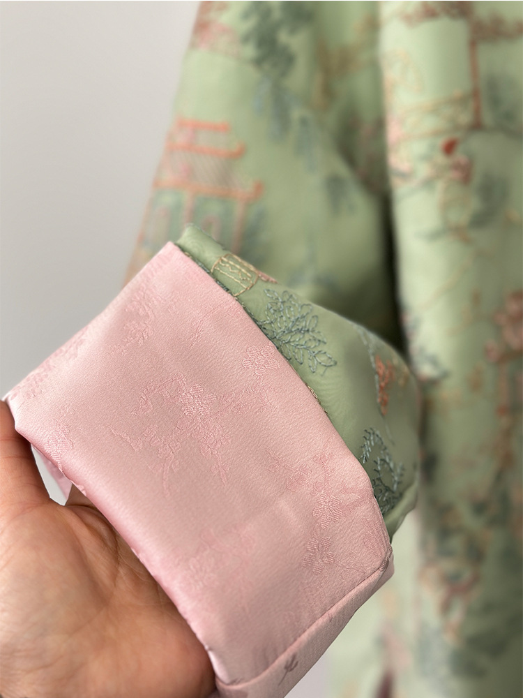 Women's Jackets 2026 Chinese Style Velvet Jacket Women Autumn Winter Green Embroidered Blazer Unique Sequined Artistic Outerwear Fashion
