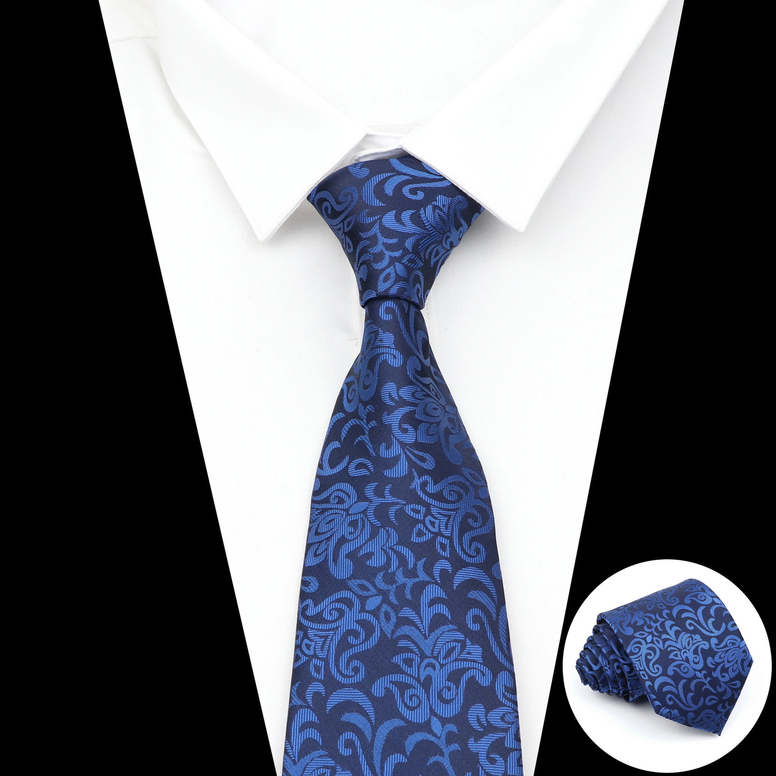 Classical n Mens Tie Print Floral Flower y Neckties Accessories Daily Wear Cravat Wedding Party Original Gift For Man 260617 - view 4