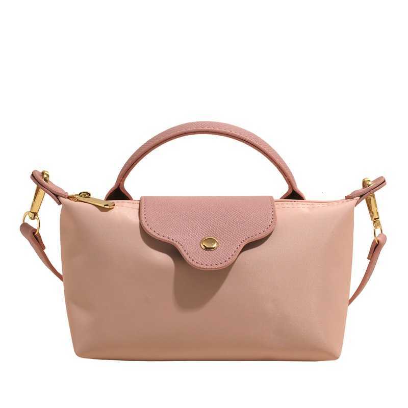 Customized name casual handbag, versatile color-blocking nylon fabric single-shoulder bag, crossbody small cloth bag T260129