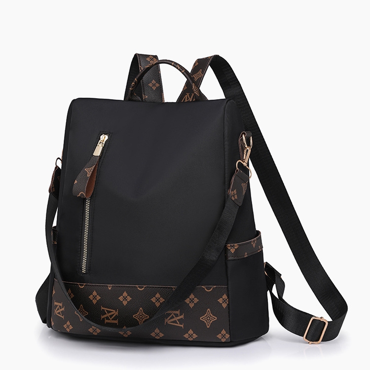 Free shipping 2026 summer new hot selling women's leisure backpack fashion Oxford anti-theft travel backpack backpack backpack - view 6