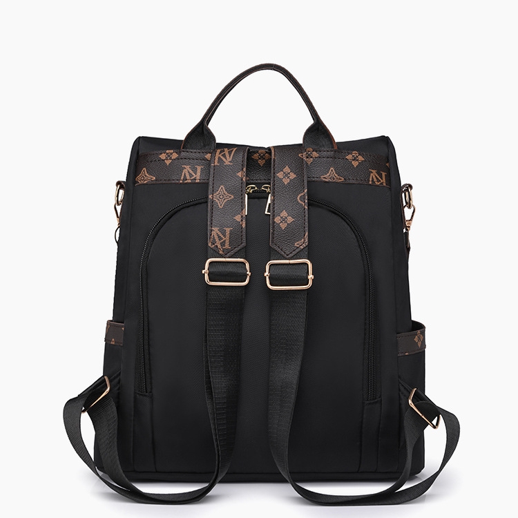 Free shipping 2026 summer new hot selling women's leisure backpack fashion Oxford anti-theft travel backpack backpack backpack - view 8