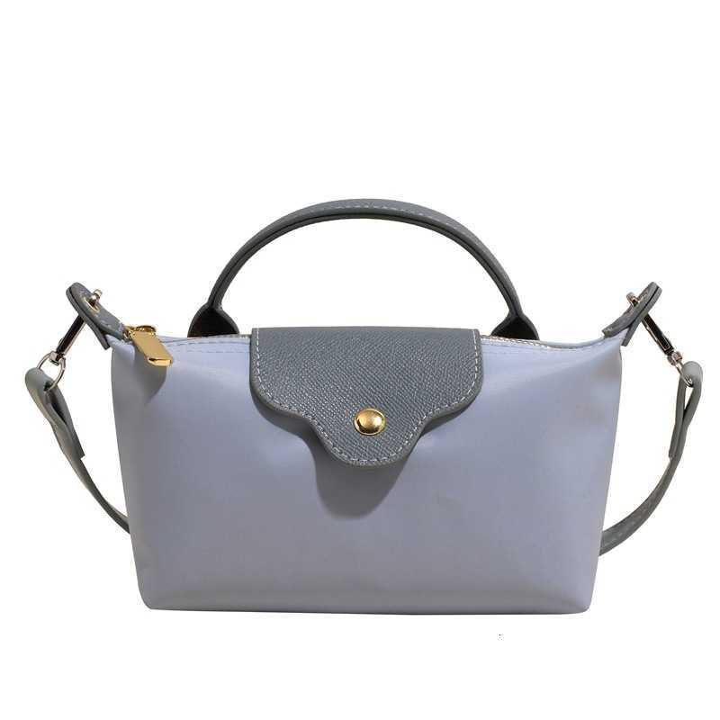 Customized name casual handbag, versatile color-blocking nylon fabric single-shoulder bag, crossbody small cloth bag T260129