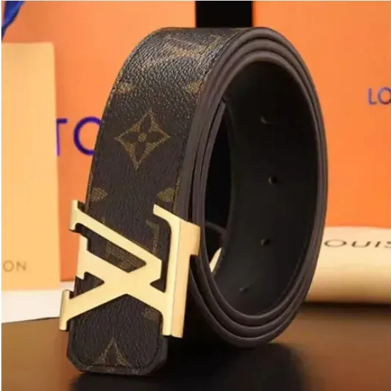 Designer belt men belts for women designer mens belt luxury belt length 100-125CM woman belt fashion luxury letter smooth buckle designer belt TOP