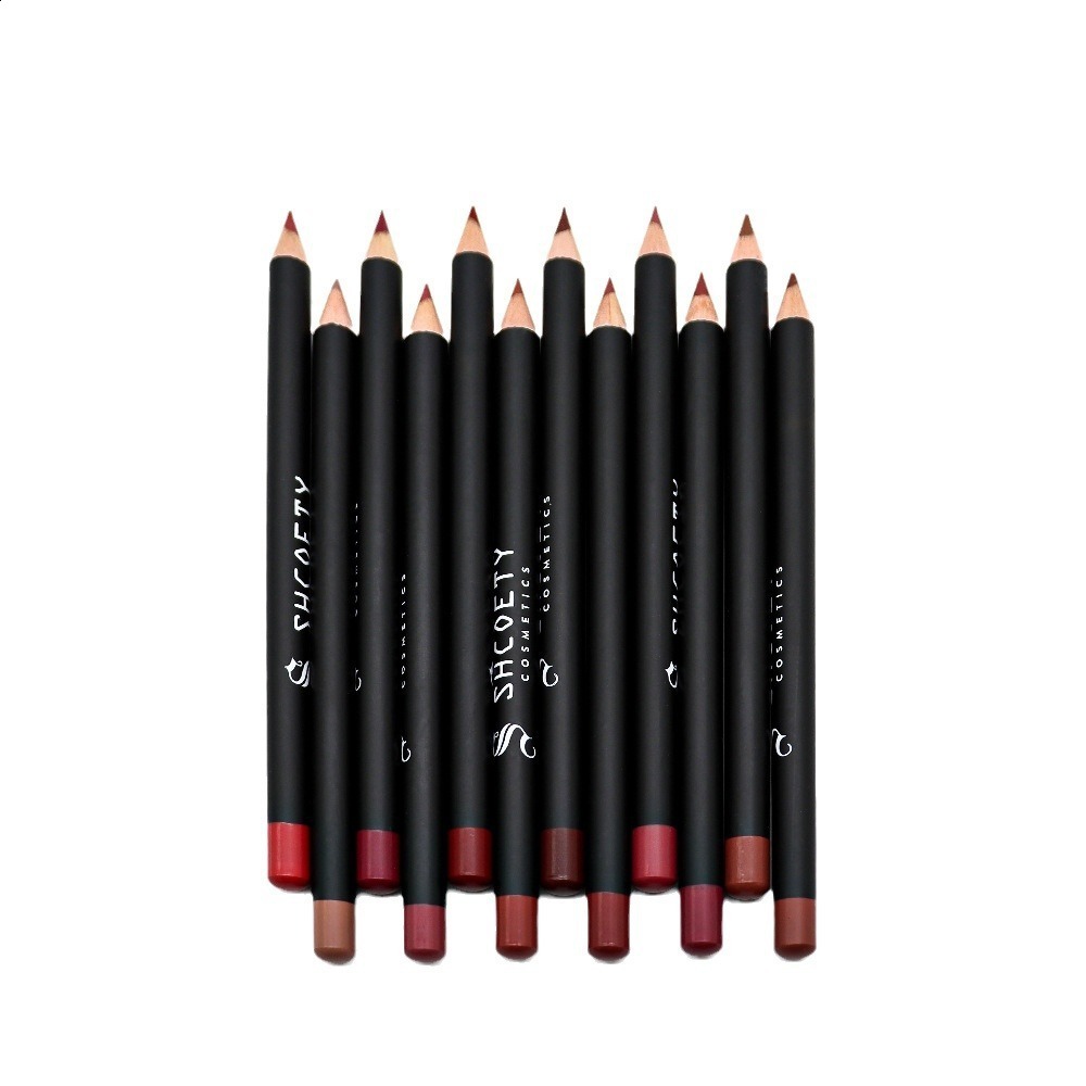 Slim Lip Pencil Lip Color Durable Waterproof lipliner Lipliner Sexy Dumb Gloss Pencil Improve Lip Shape Lipstick Makeup 240705