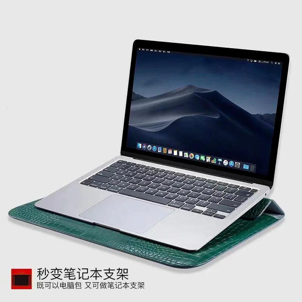 Free Custom Letters Laptop Sleeve For Air 13 Case 11 133 154 Retina Unisex Sleeve Envelope Leather Laptop Sleeve Pouch 260622 - view 5