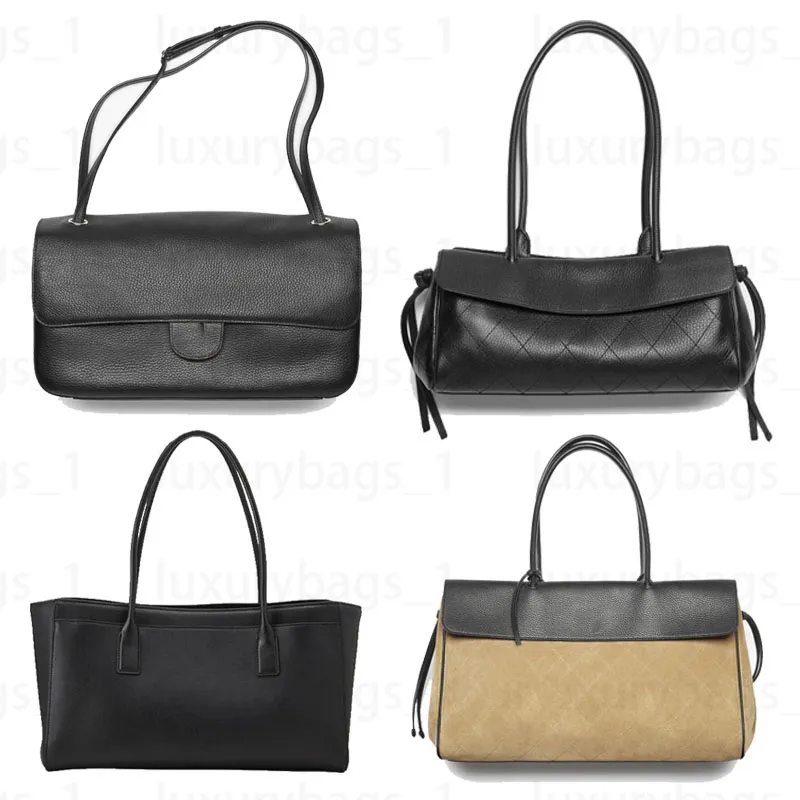 26s Maxi Flap 26 Spring New Handbag CF Tote BagNew Vintage Quilted Top Handle Bag Grained Calfskin bowling Classic Diamond Lattice long Leather Shoulder bag