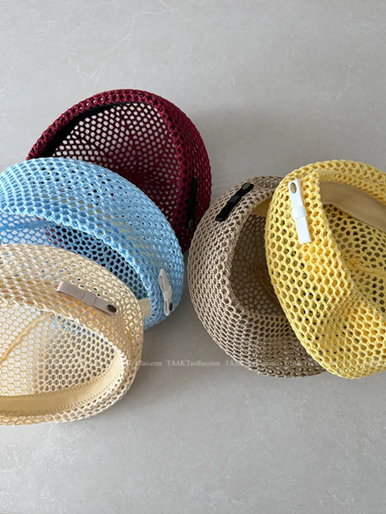 Japanese Straw Beret Women Summer French Literary Hollow Out Breathable Face Slim Thin Beanie Painter Hat 260618 - view 4