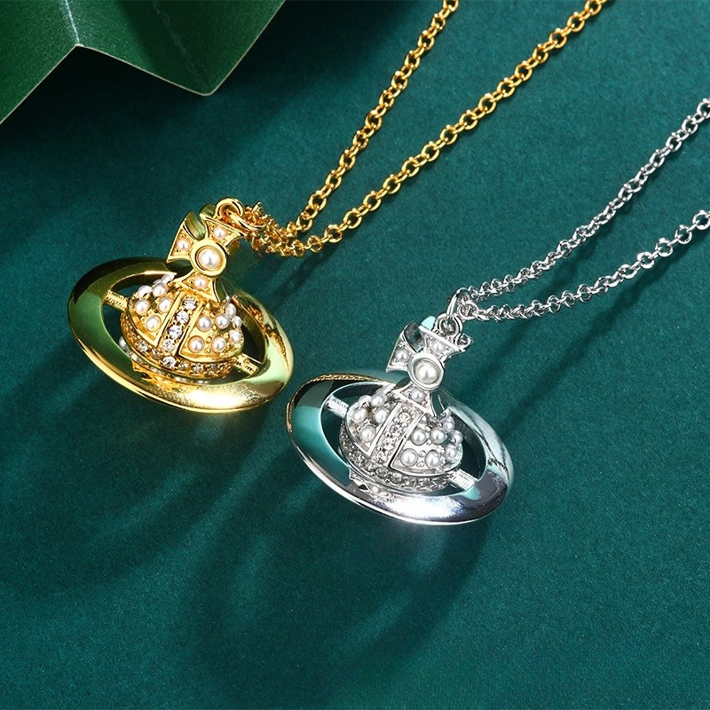 Luxury Casual Jewelry Necklace Classic Pearl Necklace Simple and Versatile Pendant Necklace
